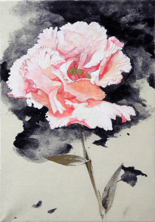 ドローイング Eustoma