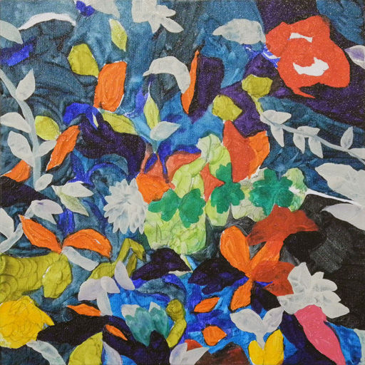 隙間の花